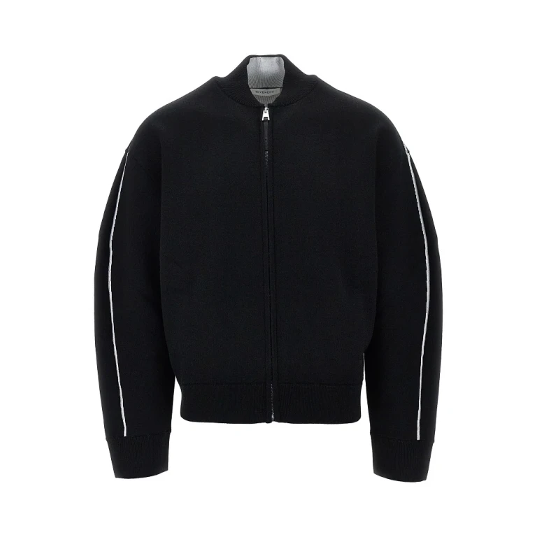 GIVENCHY Couture Seam wool-blend cardigan Man M