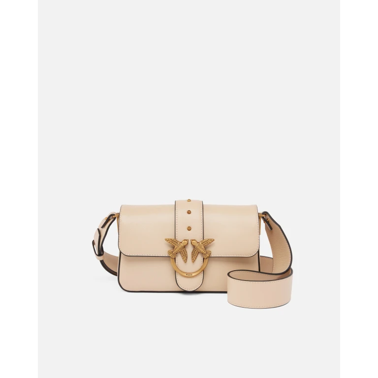 Pinko Mini Love One Slouchy Crossbody Bag