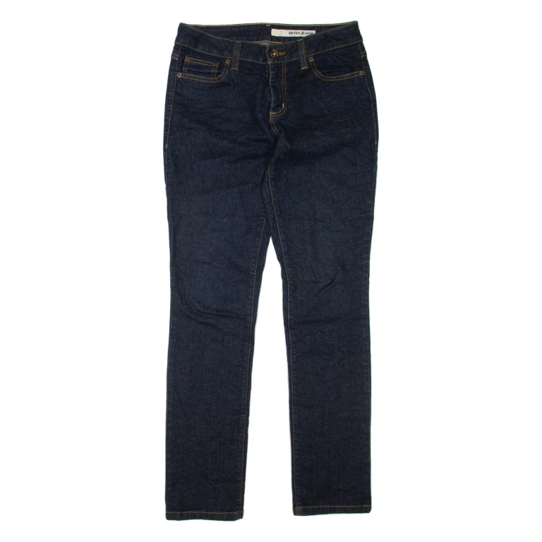 DKNY Womens Jeans Blue Regular Skinny W30 L32