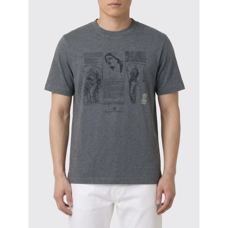 T-Shirt Men color Grey (M0B138517CIF40)