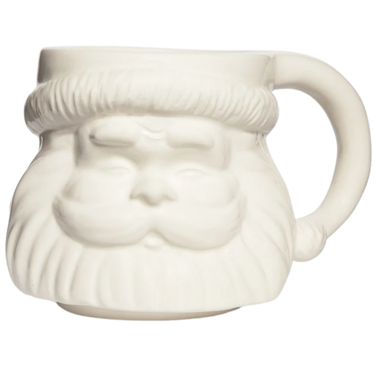 Santa 19 oz Figural Coffee Mug