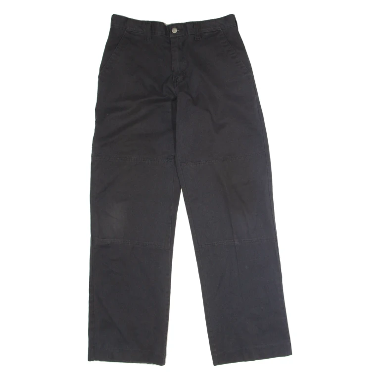 DICKIES Workwear Mens Trousers Black Regular Straight W30 L32