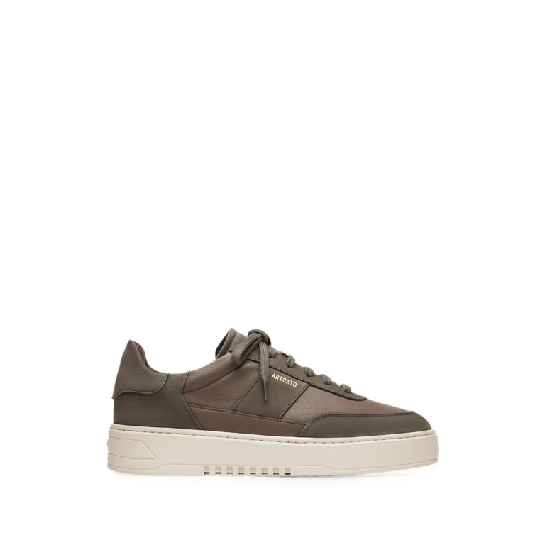Orbit Panelled Leather Sneakers