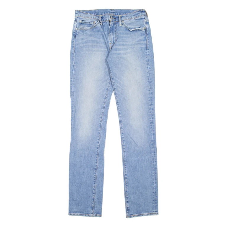 LEVI'S 511 Jeans Mens Blue Slim Straight Stone Wash W28 L34