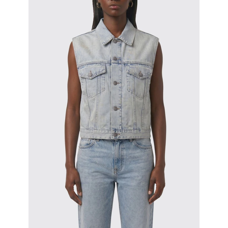 Waistcoat Woman color Blue (HEW09127DF204L0935)