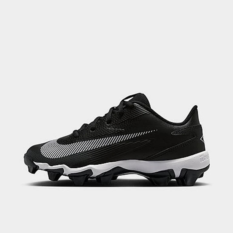 Big Kids Diamond Clutch Baseball Cleats in Black/Anthracite/White Size: 1.0
