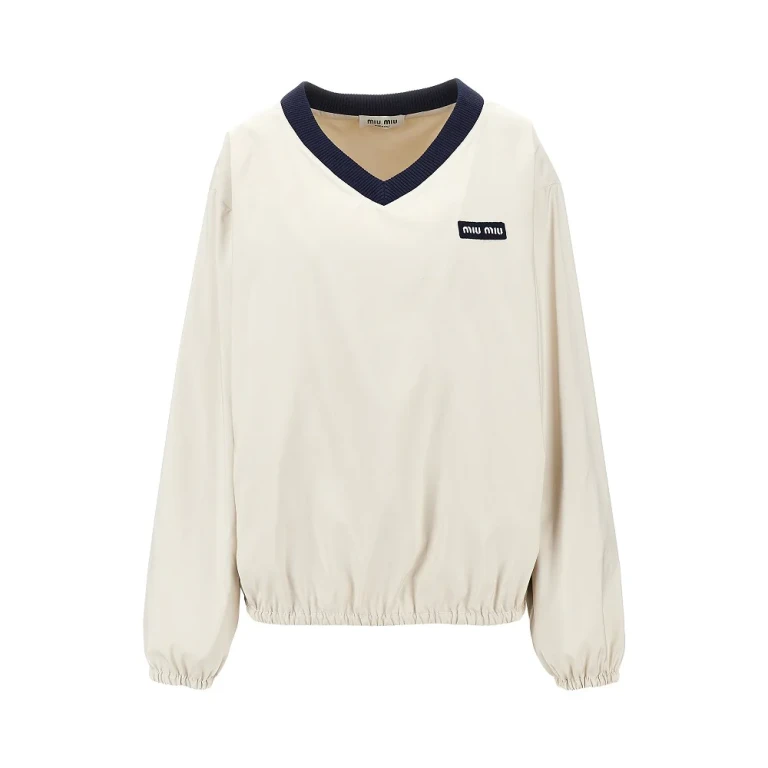 Tec pongé sweatshirt Woman 40