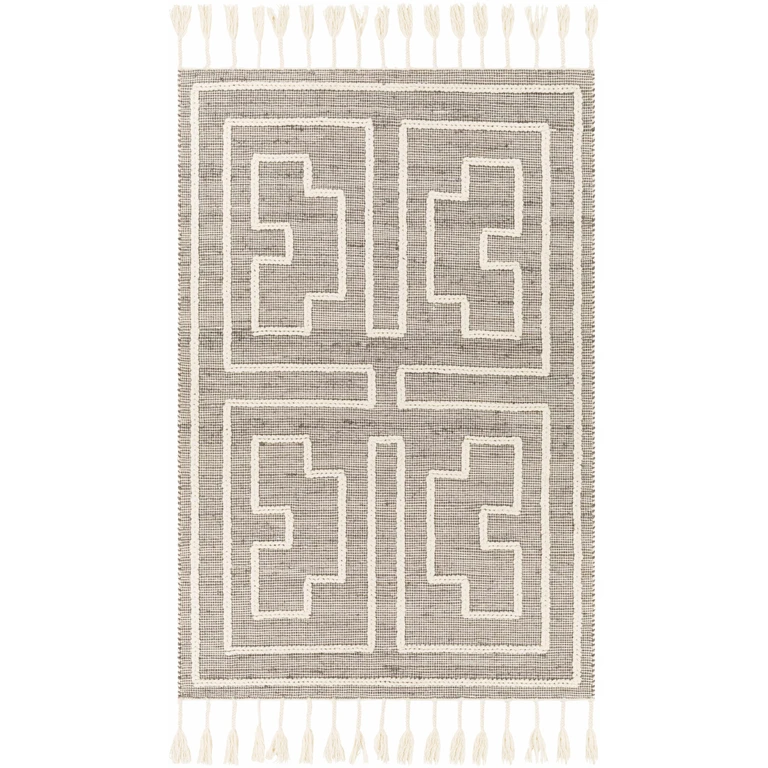 Azra Tasseled Jute & Wool Rug - Clearance