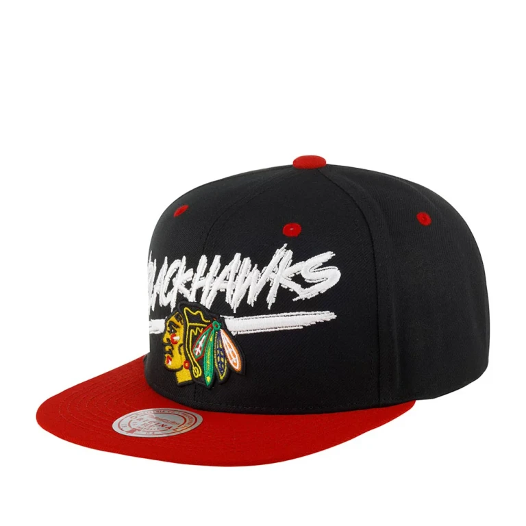 Men's NHL Transcript Snapback Blackhawks Snapback Caps