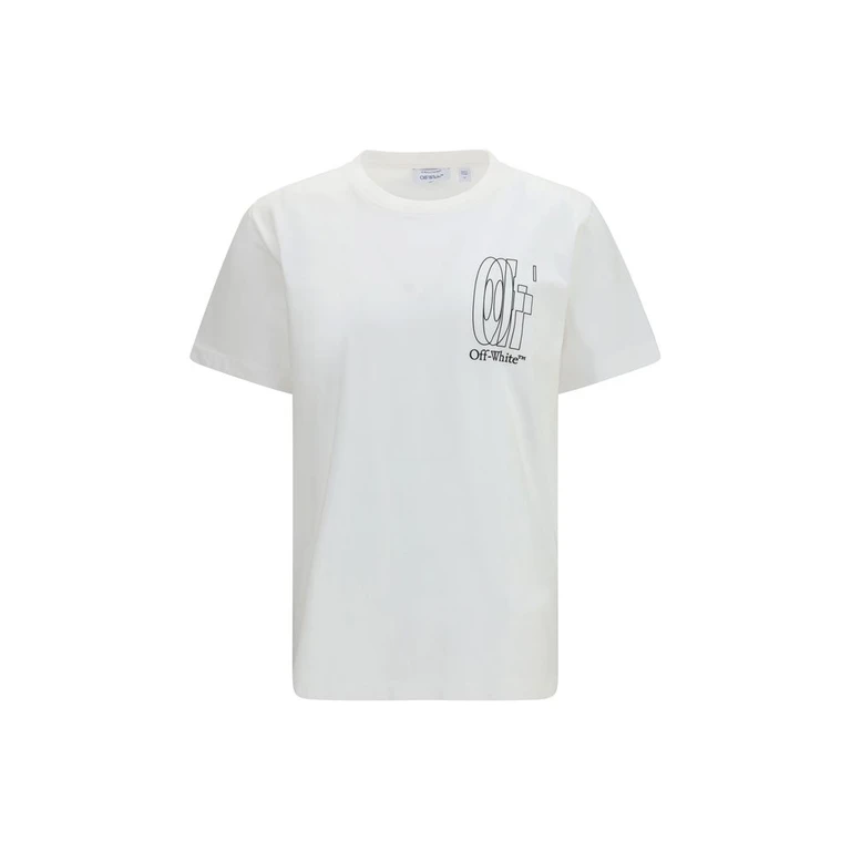 Off-White White Cotton T-Shirt - Men
