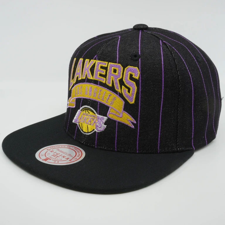 Men's NBA Dem Stripes Snapback Hwc Lakers Snapback Caps