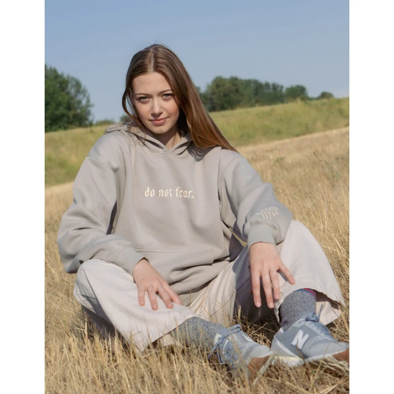 Do Not Fear Grey Unisex Hoodie