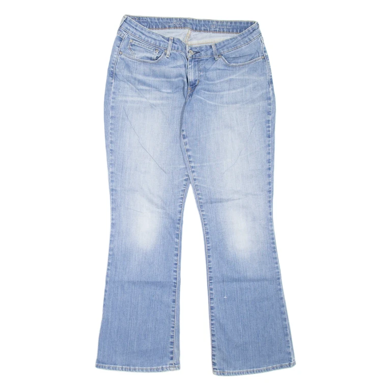 LEVI'S Womens Jeans Blue Slim Bootcut Stone Wash W32 L32