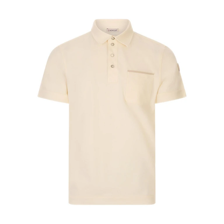 Moncler Polo - Blanc (0918A0002989BEC050)