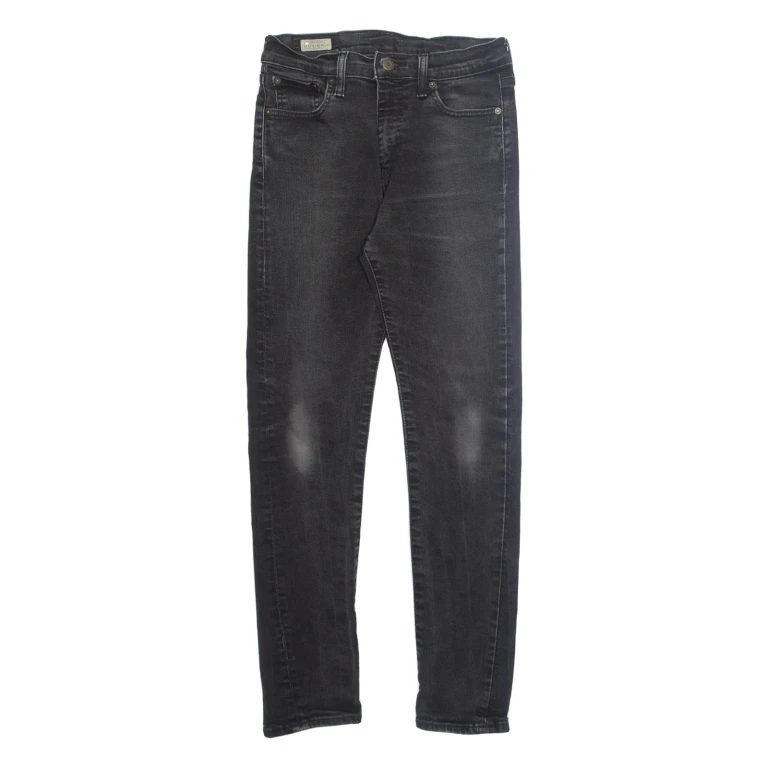 LEVI'S 510 BIG E Jeans Mens Black Slim Skinny W30 L29