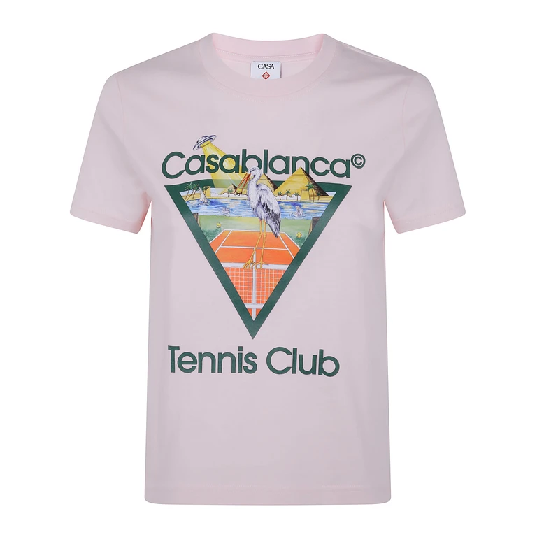 T-Shirt Fitted "Tennis Club Triangle"
