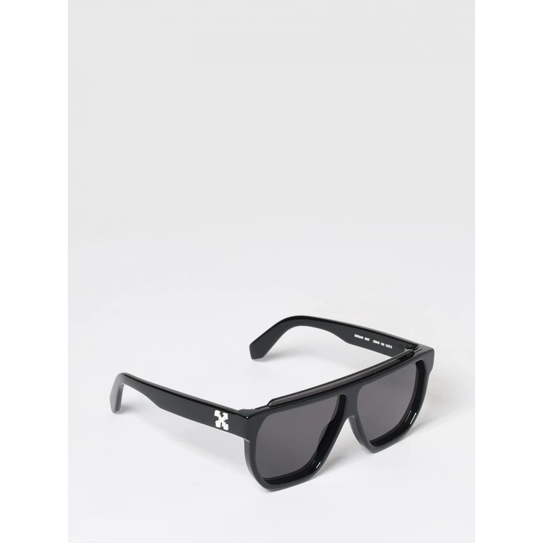 Off-White Rounded Aviator Acetate Sunglasses with Arrow Logo (OW10491007)