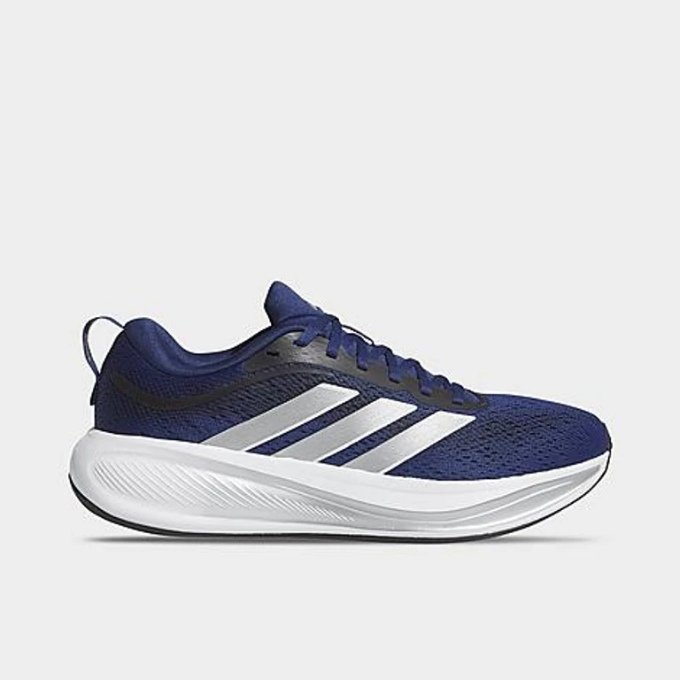 adidas Men's Response Pace Running Shoes in Dark Blue/Matte Silver/Black Size: 7.5