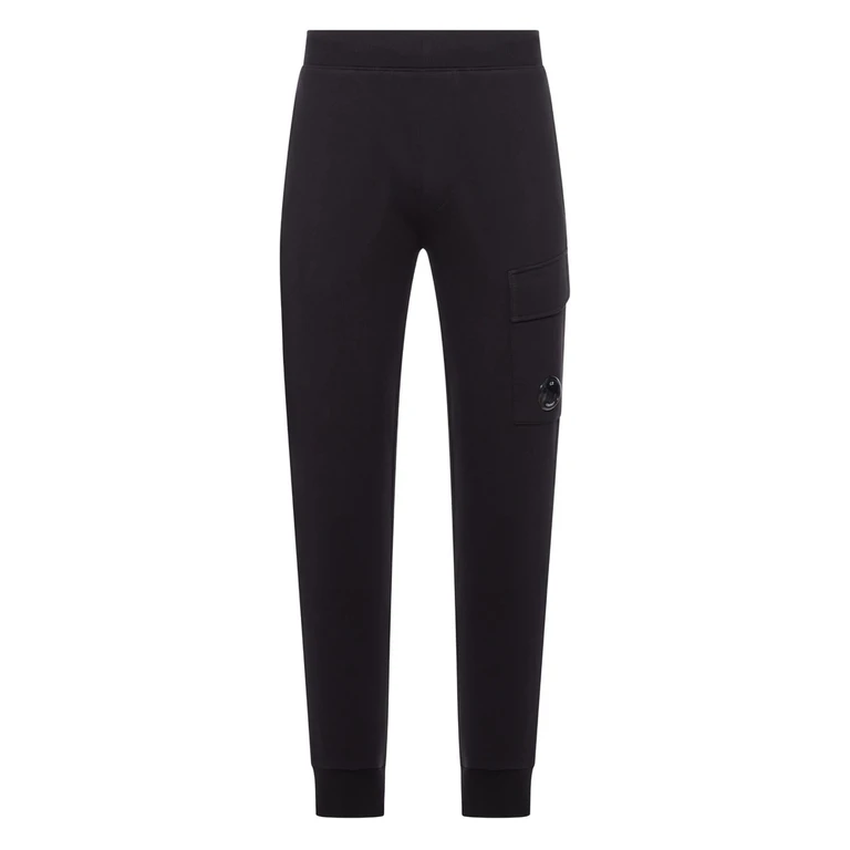 C. p. Company Diagonal Raised Fleece Cargo Lens Sweatpants