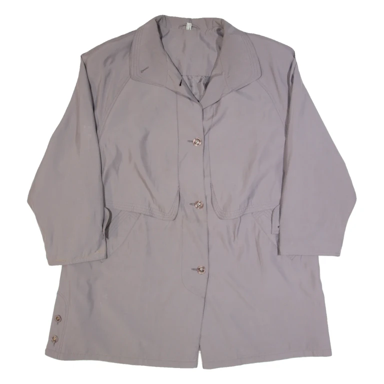 Womens Trench Coat Grey XL