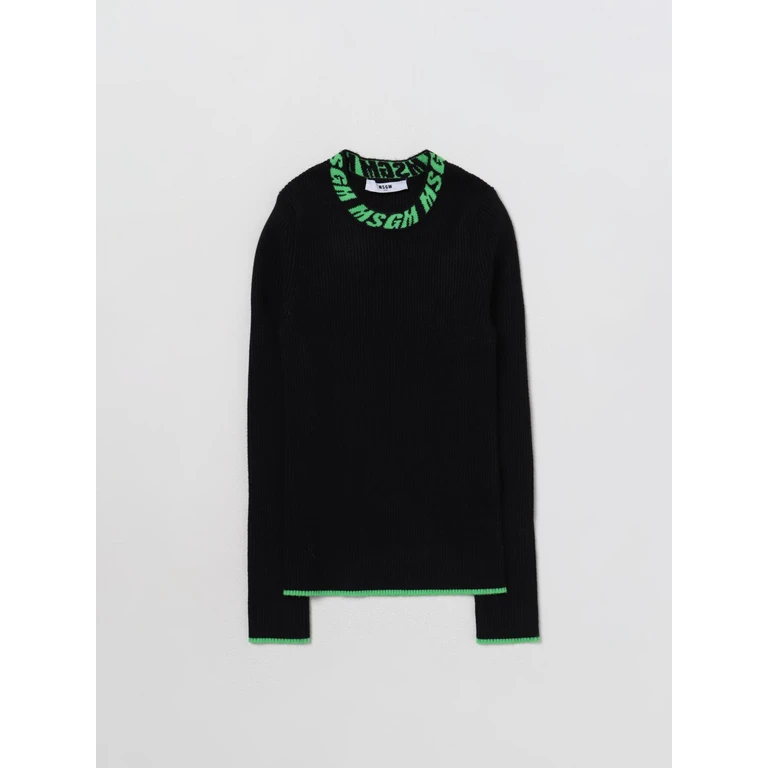 MSGM KIDS Sweater Kids color Black (F3MSJGTN077110)