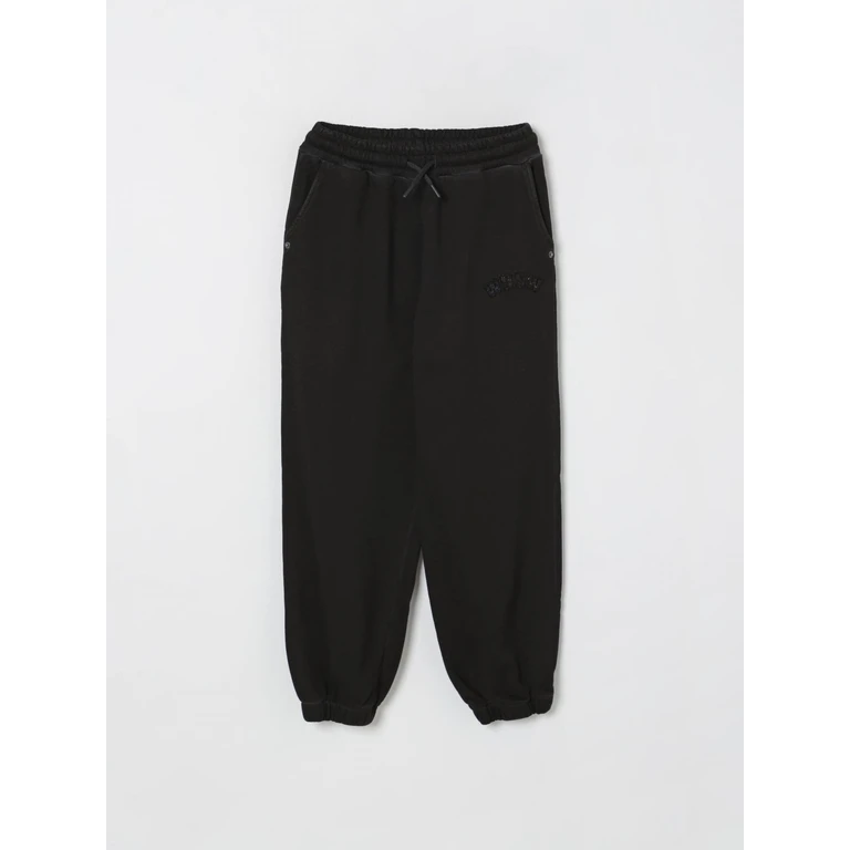 MSGM KIDS Pants Kids color Black (F5MSJBFP205MS040)