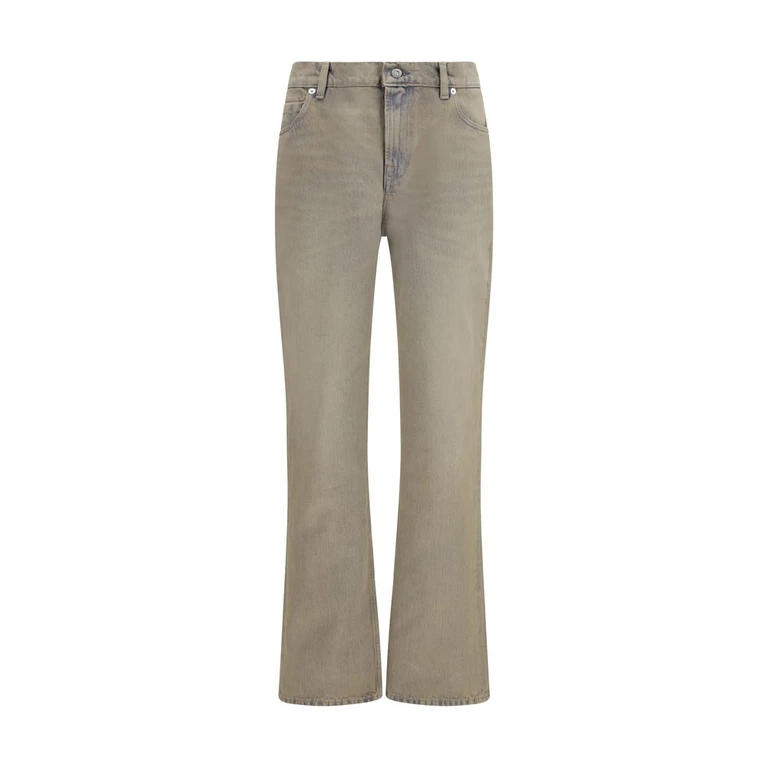 Our Legacy Bicolor Cotton Bootcut Jeans Clothing - Men