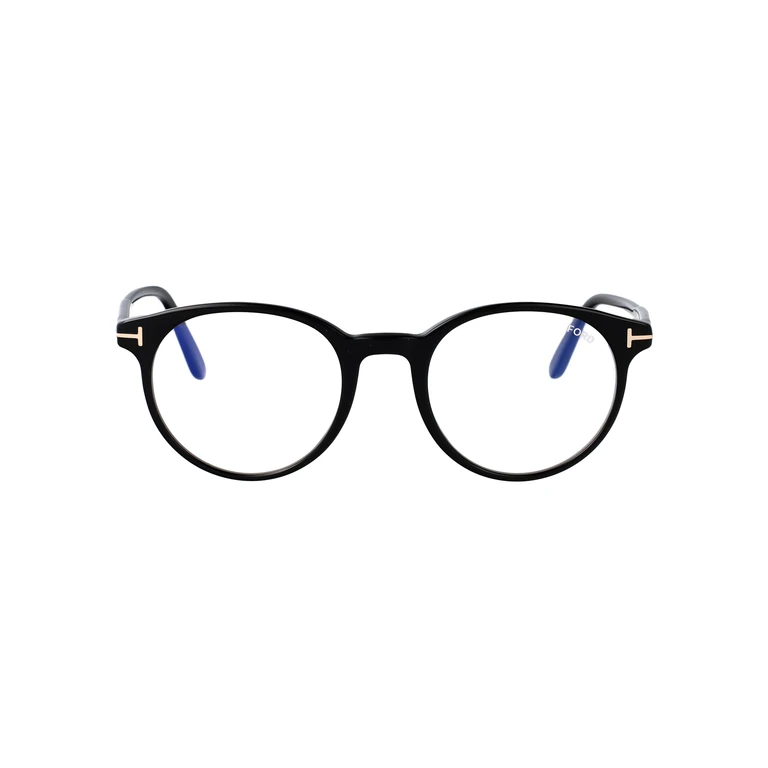 Tom Ford Ft5695-B 001 Nero Lucido Acetate Optical - Men
