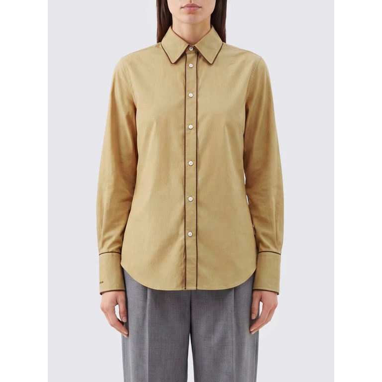 Slim Fit Stretch Cotton Long-Sleeve Shirt (211B17124002)