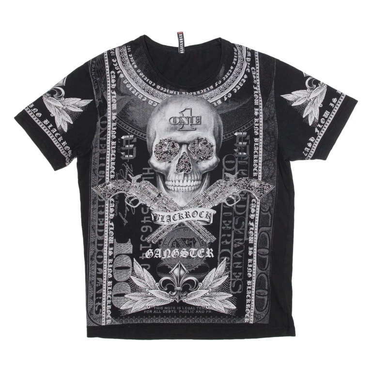 Blackrock Mens Band T-Shirt Black XL
