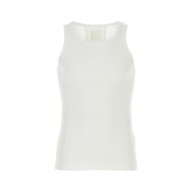 Givenchy White Exterior: Cotton Elastane T-shirt
