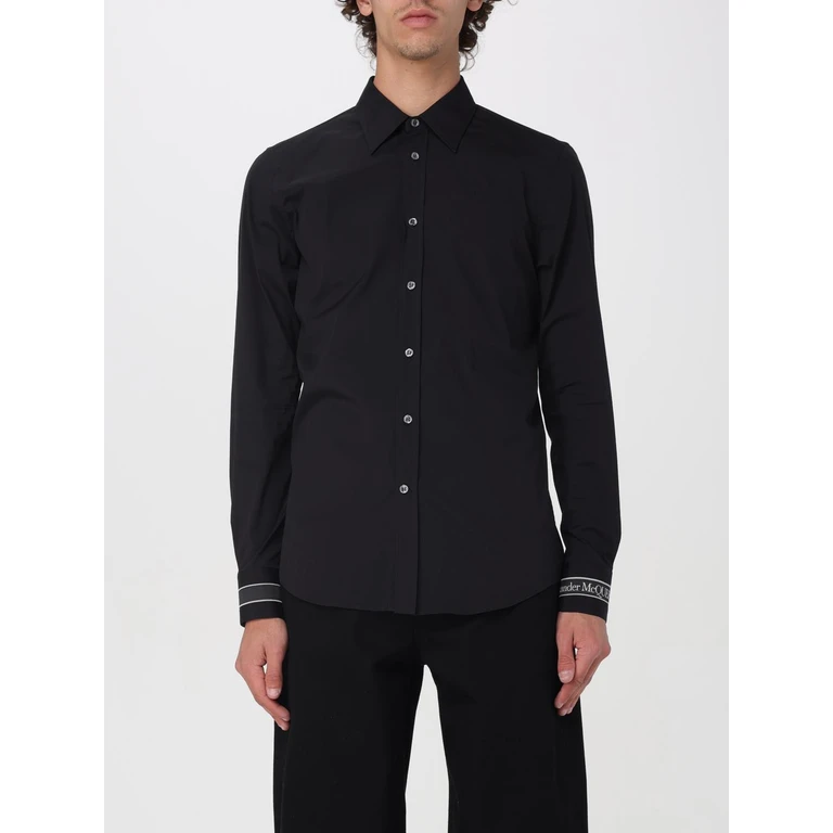 MCQUEEN Shirt Men color Black (792109QNAAB1000)