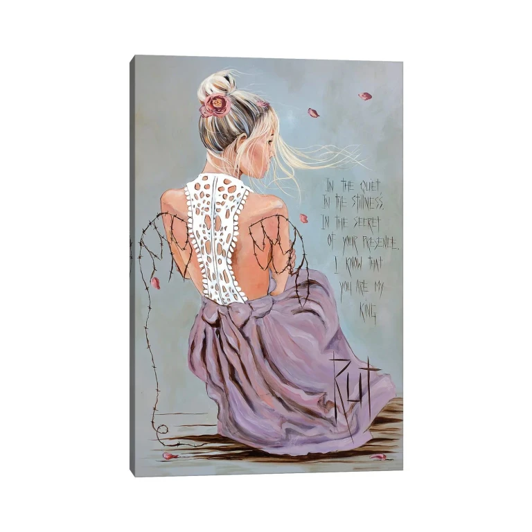 In The Quiet by Ruth's Angels - Canvas Gallery Wrap