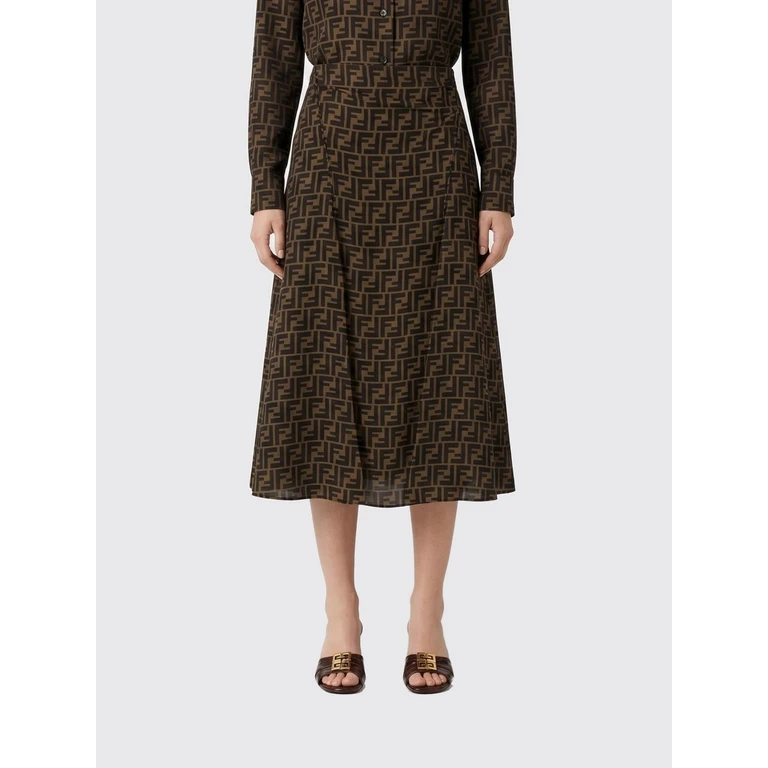 Skirt Woman color Tobacco (FQ7601A8G3F1440)