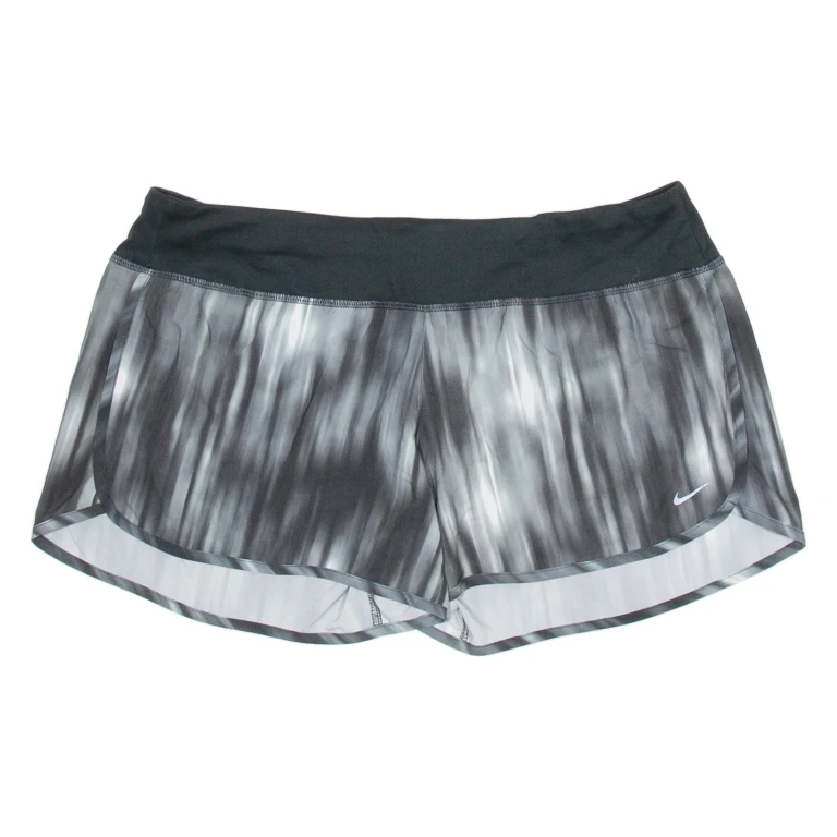 NIKE Womens Sports Shorts Grey L W38