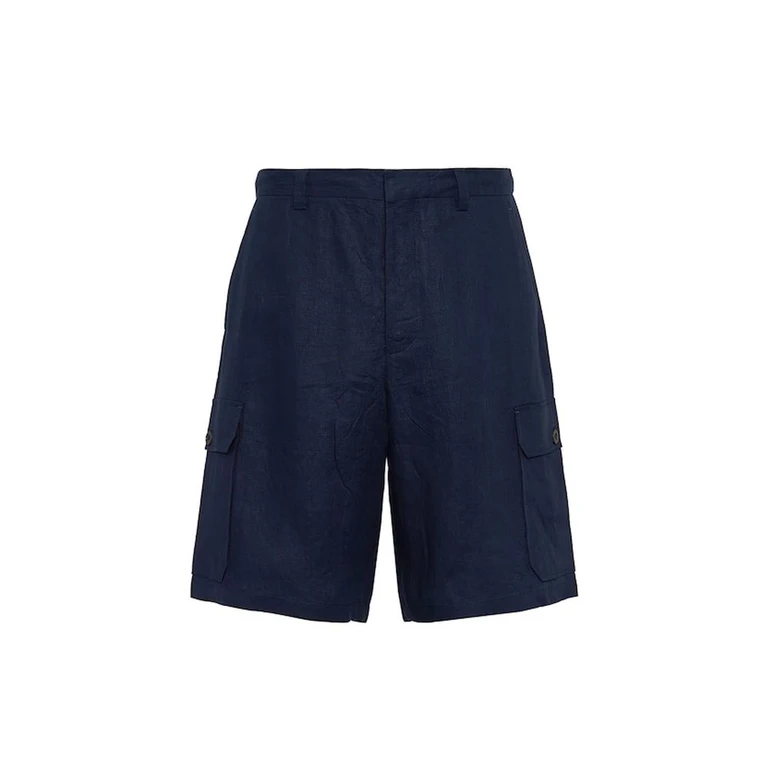 Linen Bermuda