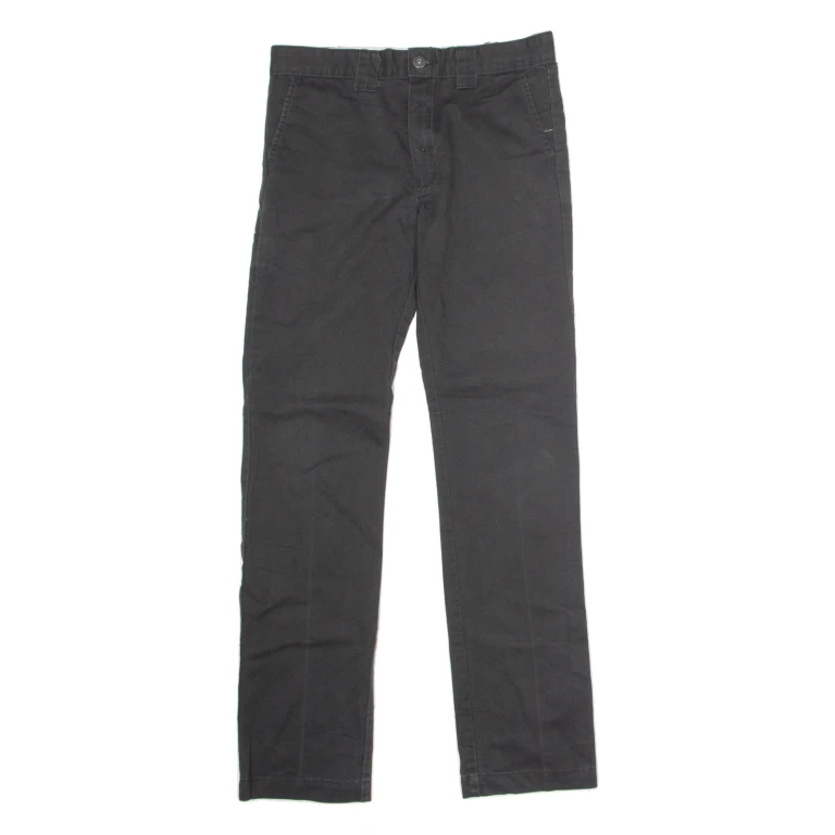 DICKIES Workwear Womens Trousers Black Regular Skinny W30 L30