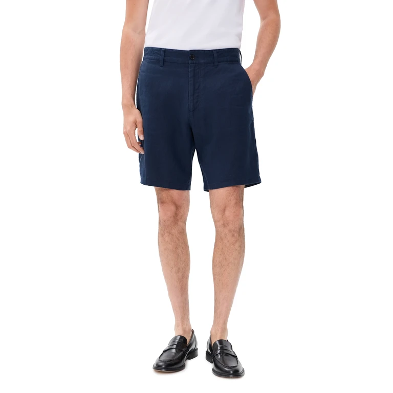 NN07 Aden Linen Shorts 9 Oat 32