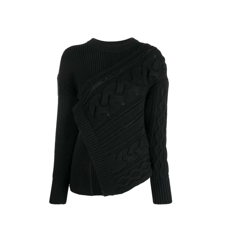 Black Wool Sweatshirt Clothing - Women