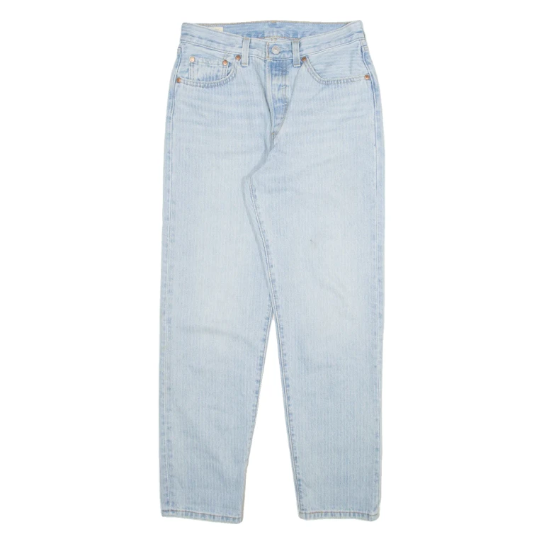 LEVI'S 501 81 Big E Womens Jeans Blue Relaxed Mom W27 L29
