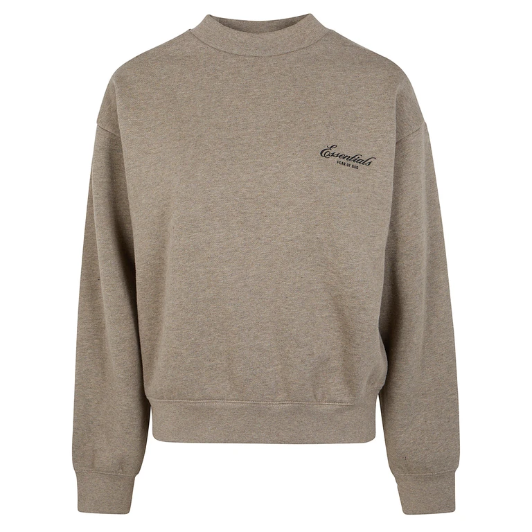 FEAR OF GOD ESSENTIALS Felpa Classic Crewneck "Homestead Heather"