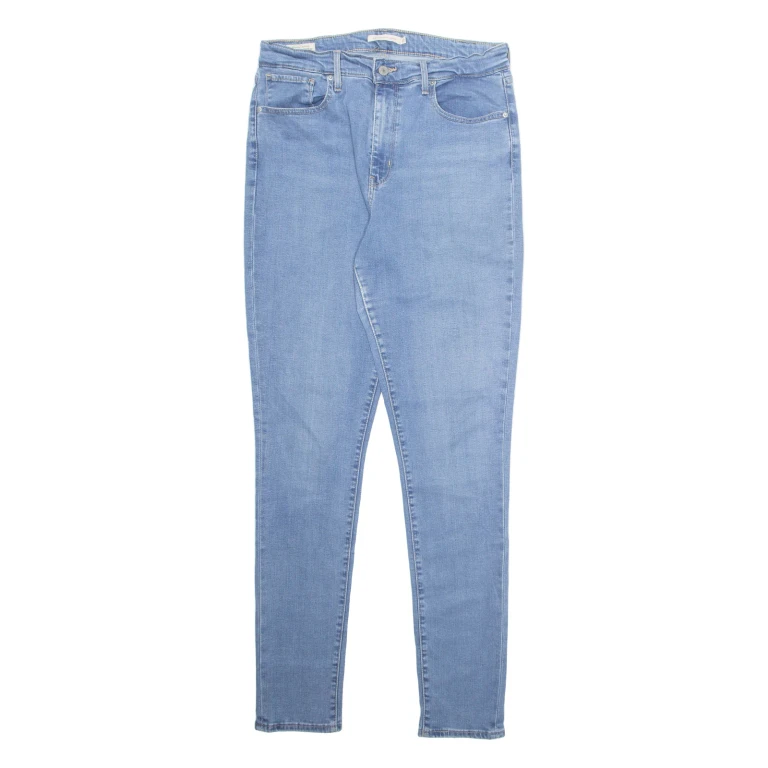 LEVI'S 721 BIG E Womens Jeans Blue Regular Skinny W32 L32