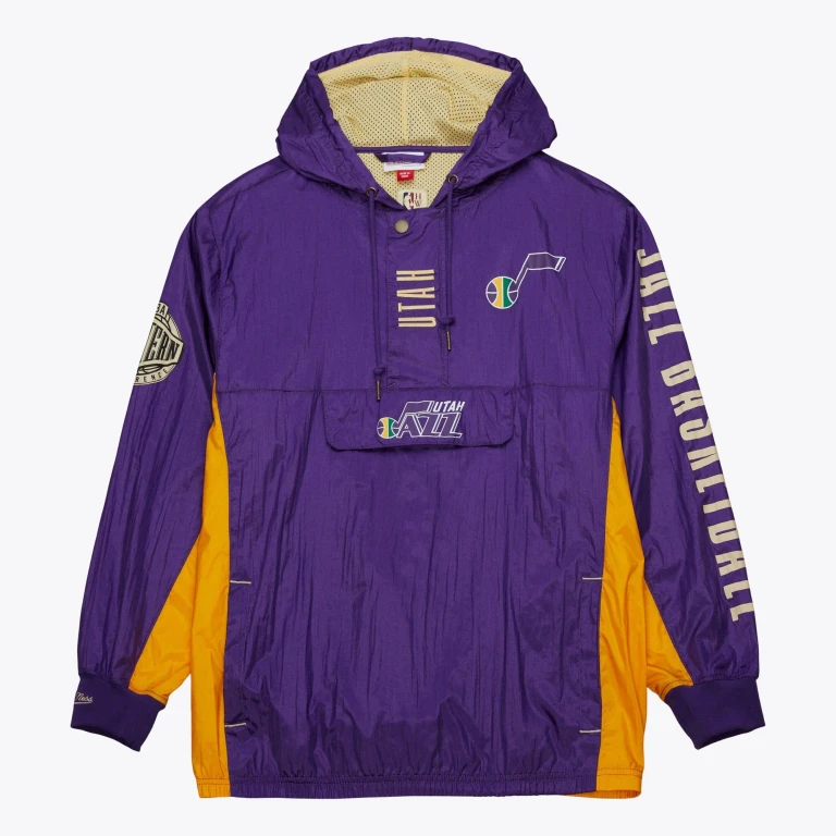 Men's NBA Team Og 2.0 Anorak Windbreaker Jazz Windbreakers