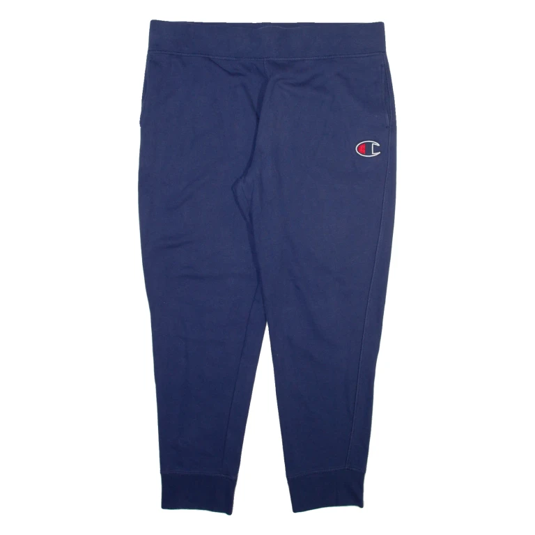 CHAMPION Mens Joggers Blue Tapered 2XL W40 L31