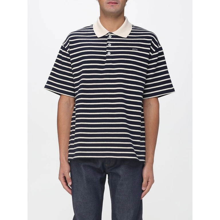 A. P.C. Polo Shirt Men color Blue (COHLTH26538IAK)