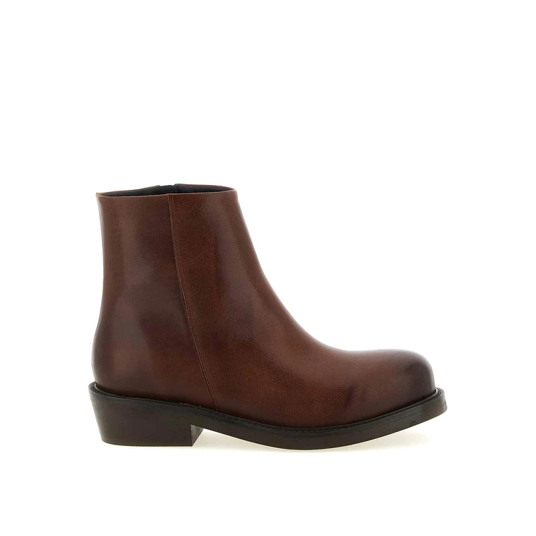 Seafarer Bottines - Marron (SS26LERATOVINTAGEBROWN)