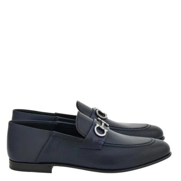 Ferragamo Venice Gancini Ornament Loafers, Size 9 E