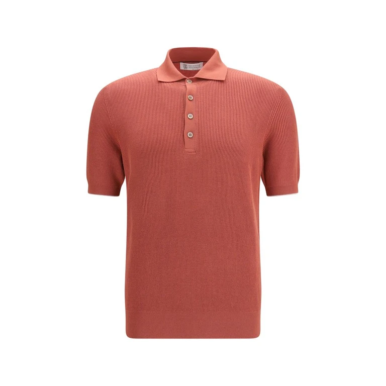 Brunello Cucinelli Multicolor Cotton Polo Shirt - Men