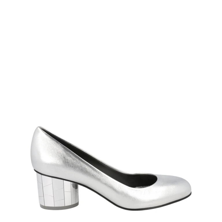 Farrah Metallic Leather Pumps