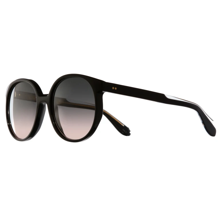 Smoke Gradient Round Ladies Sunglasses CGSN139557 001 57
